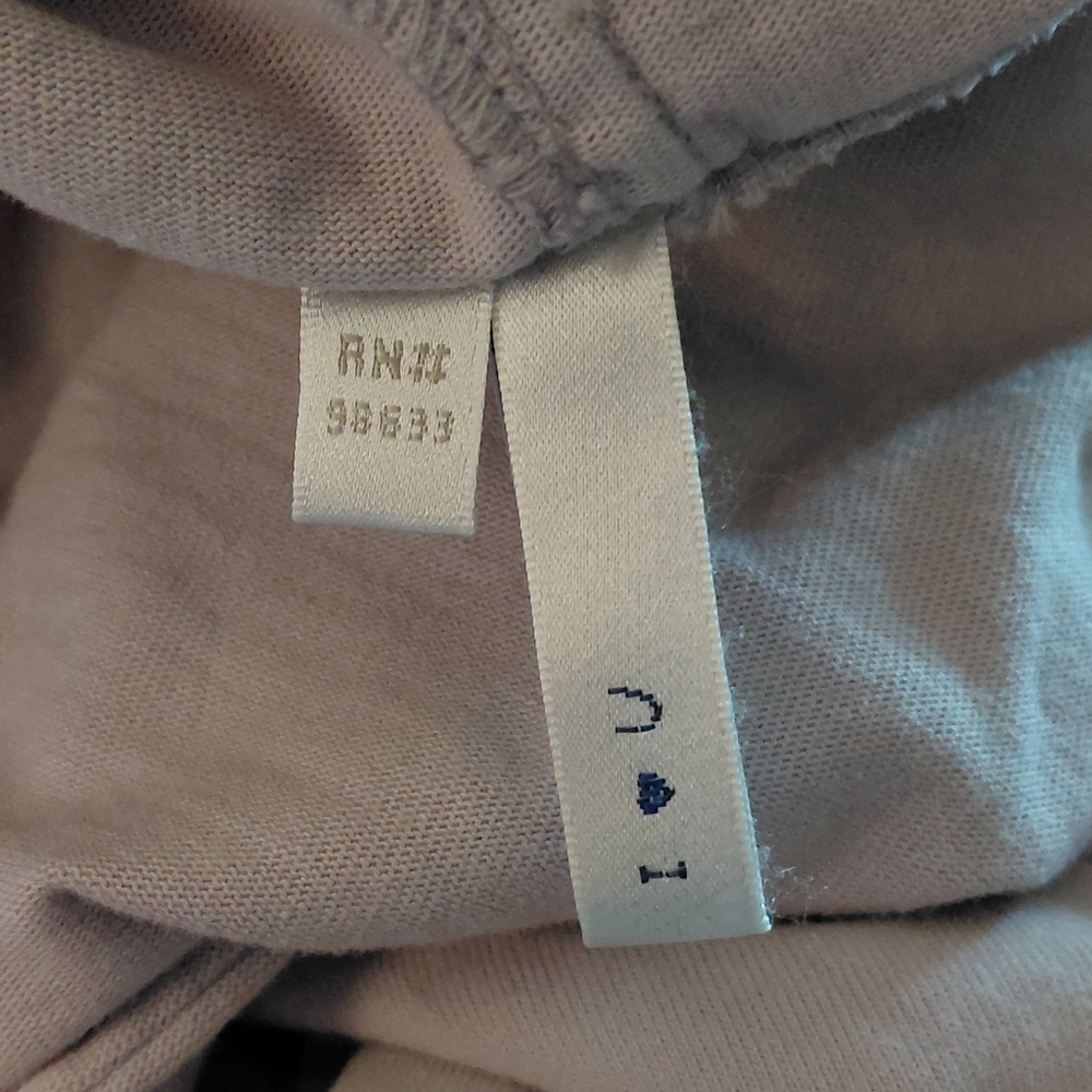 KLEEN M 100% COTTON LIGHT HOODIE HI LO KANGAROO POCKET RAW ROLLED EDGES LAVENDER - Picture 9 of 11